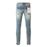 Purple Brand Jeans Pure Cotton High Street Trend #9015